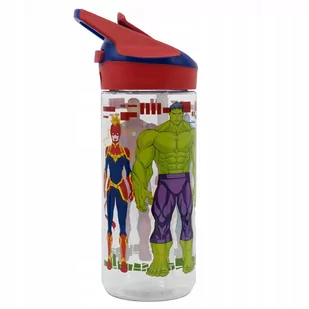 bidon butelka z ustnikiem AVENGERS HULK tritan 620 - Bidony dla dzieci - miniaturka - grafika 1