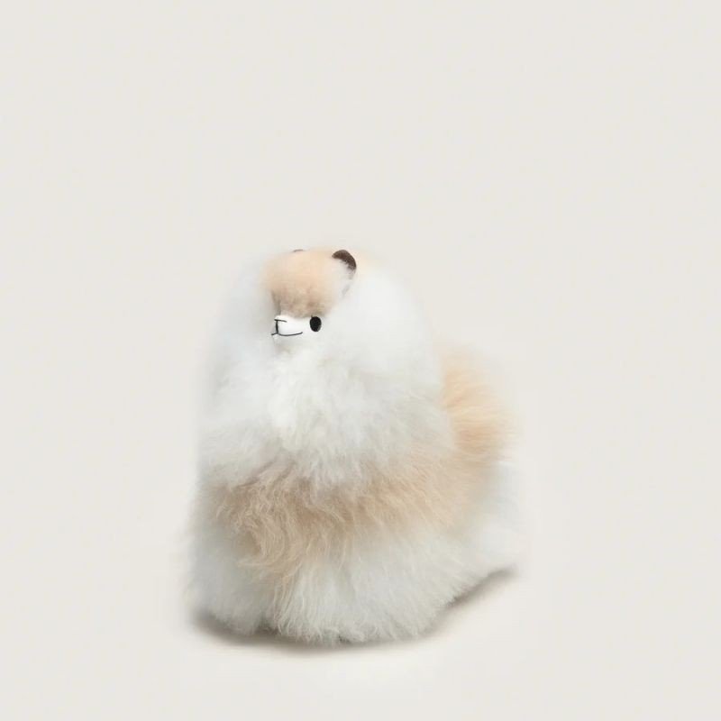 Huacaya - Przytulanka z naturalnej alpaki LIGHT BLONDE MIX 24 cm