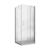 Kabiny prysznicowe - Besco Viva 195 80x80 VKP80195C - miniaturka - grafika 1