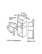 Kuchenki mikrofalowe do zabudowy - Siemens BF525LMW0 - miniaturka - grafika 1