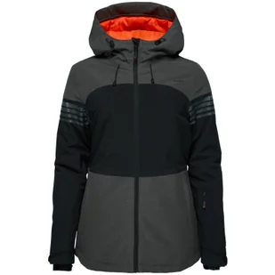 Damska kurtka narciarska Loap Lawela Rozmiar: M / Kolor: czarny/szary - Kurtki i kamizelki sportowe damskie - miniaturka - grafika 1