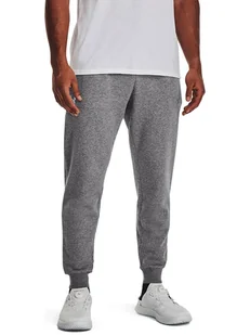 Under Armour Spodnie dresowe "Rival" w kolorze szarym - Spodnie sportowe męskie - miniaturka - grafika 1