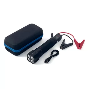Choetech jump starter z powerbankiem 8000mAh - latarka LED czarny (TC0016) - Urządzenia Rozruchowe - Jump startery - miniaturka - grafika 1