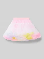 Sukienki i spódniczki dla dziewczynek - Spódnica z falbanami - miniaturka - grafika 1