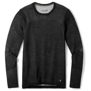 Męska koszulka Smartwool M Intraknit Thermal Merino Bl Crew Rozmiar: L / Kolor: czarny/biały - Koszulki sportowe męskie - miniaturka - grafika 1