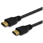 Kable - Kabel HDMI - HDMI SAVIO 1.5 m - miniaturka - grafika 1