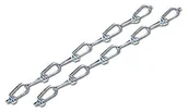 Łańcuchy i liny stalowe - ŁAŃCUCH WĘZŁOWY ' VIKTOR ' OCYNKOWANY 1.4MM - miniaturka - grafika 1