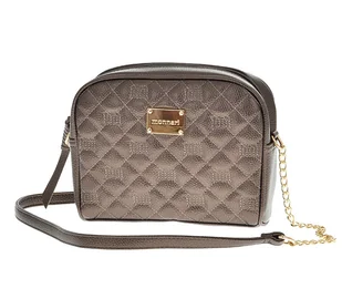 Monnari torebka damska listonoszka brąz metalik - Torebki damskie - miniaturka - grafika 1