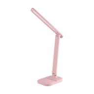 Lampy stojące - Lampka na biurko Zet 04224 Ideus LED 5W 4300K do biura różowa - miniaturka - grafika 1