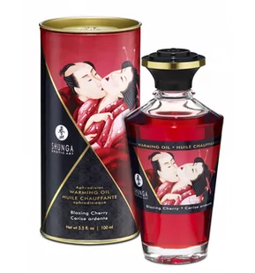 Shunga (CAN) Aphrodisiac Oil Blazing Cherry 100 ml 8408309 - Masaż erotyczny - miniaturka - grafika 1