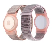 Lokalizatory GPS - Mobile Origin AirTag Strap pink - miniaturka - grafika 1