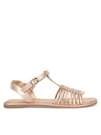 Buty dla dziewczynek - Badura Sandały K-7626-4 Złoty - miniaturka - grafika 1