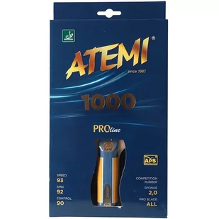 Atemi RAKIETKA DO TENISA STOŁOWEGO 1000 17207 - Tenis stołowy - miniaturka - grafika 1