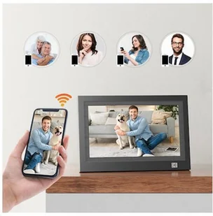 Kodak RWF-116B WiFi schwarz/schwarz - Ramki cyfrowe do zdjęć - miniaturka - grafika 1