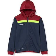 Kurtki męskie - uhlsport uhlsport Męska kurtka Offense 23 Multi Hood kurtka męska niebieski morski/bordowy/żółty fluorescencyjny S 100519913 - miniaturka - grafika 1