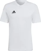 Koszulki męskie - Adidas Koszulka adidas ENTRADA 22 Tee HC0452 HC0452 biały M - miniaturka - grafika 1