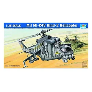 Trumpeter Mil Mi24V HindE Helicopter 05103 - Modele do sklejania - miniaturka - grafika 1