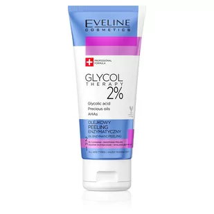 Eveline Glycol Therapy 2% Olejkowy Peeling enzymatyczny 100ml - Peelingi i scruby do twarzy - miniaturka - grafika 1