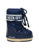 Buty dla dziewczynek - Moon Boot Śniegowce 80D1400440 S Niebieski - miniaturka - grafika 1