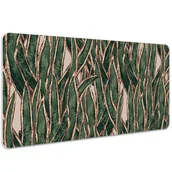 Podkładki na biurko - Podkładka mata ochronna na biurko Krzewy 100x50 cm, Dywanomat - miniaturka - grafika 1