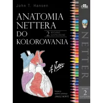 Elsevier Wydawnictwo Anatomia Nettera do kolorowania wyd. II uzupełnione 2021 - Książki medyczne - miniaturka - grafika 1