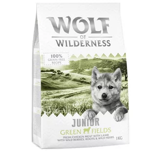Little Wolf of Wilderness Junior "Green Fields" (bez zbóż) - 5 x 1 kg - Sucha karma dla psów - miniaturka - grafika 1