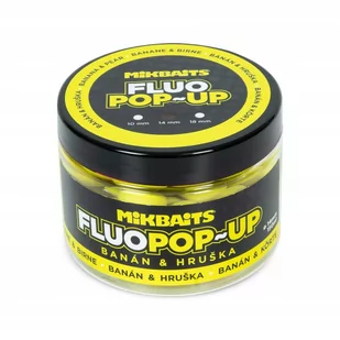 PRZYNĘTA KULKI PŁYWAJĄCE POP UP MIKBAITS FLUO BANAN-GRUSZKA 14 MM 150 ML - Zanęty - miniaturka - grafika 1