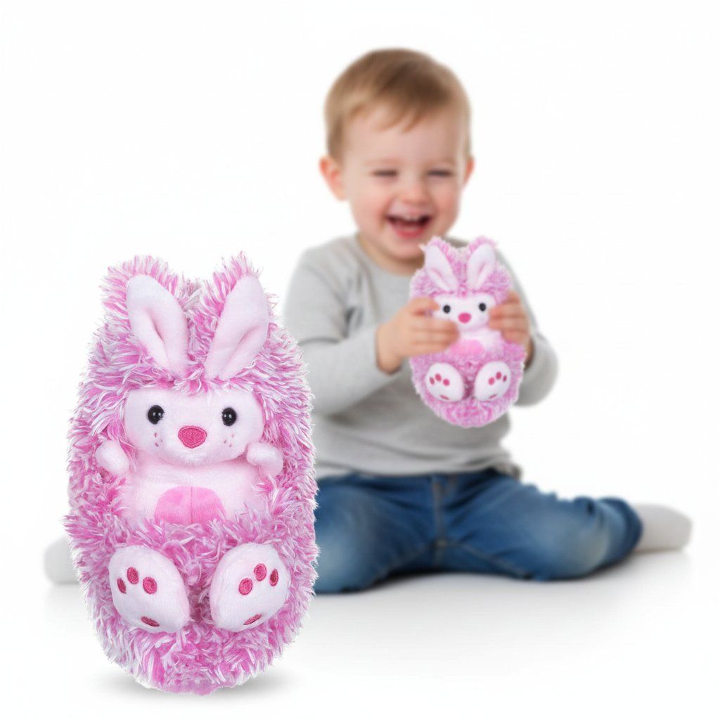 KULISIE TULISIE MIĘCIUTKA MASKOTKA KRÓLIK - RUSZA SIĘ ZWIJA W KULECZKĘ HIT