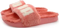 Klapki i japonki damskie - Klapki damskie Puma Leadcat 2.0 Fuzz różowe r.37 Futerko Wygodne Miękkie - miniaturka - grafika 1