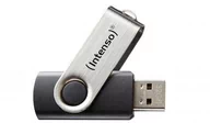 Nośniki danych - Intenso Basic Line pamięć USB 64 GB USB Typu-A 2.0 Czarny, Srebrny, Nośnik Pendrive USB - miniaturka - grafika 1