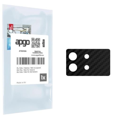 folia naklejka skórka strukturalna na wyspę aparatu do Xiaomi Redmi Note 13R - różne kolory na kamerę, obiektyw apgo SKINS Lens Protector