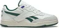 Sneakersy męskie - Sneakersy skórzane męskie Reebok BB 4000 II Basketball Chalk Dark Green (IE6833) - miniaturka - grafika 1