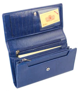 Portfel Damski WILMAR (PL) Suwak 17 cm Skóra Włoska WIL_P17S - Portfele - miniaturka - grafika 13