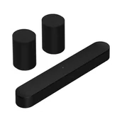Soundbary - Zestaw dźwięku przestrzennego: Sonos Beam (Gen2) + Era 100, Kolor: Czarny - miniaturka - grafika 1