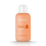 Zmywacze i cleanery do paznokci - Silcare aceton do usuwania hyb Melon Orange 150ml - miniaturka - grafika 1