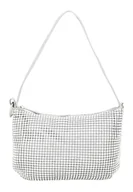 Torebki damskie - faina Damska torebka kopertówka, srebrna, srebro, jeden rozmiar - miniaturka - grafika 1