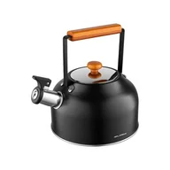 Czajniki na gaz - Czajnik nierdzewny Tokyo 2,5 l czarny - miniaturka - grafika 1