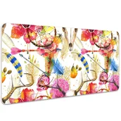 Podkładki na biurko - Duża mata na biurko Indiańska abstrakcja 100x50 cm - miniaturka - grafika 1