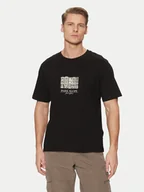 Koszulki męskie - Jack&Jones T-Shirt Boston 12273400 Czarny Relaxed Fit - miniaturka - grafika 1