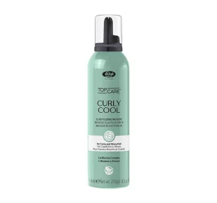 Lisap Milano Top Care Curly Cool pianka do włosów kręconych i falowanych 250 ml - Kosmetyki do stylizacji włosów - miniaturka - grafika 1