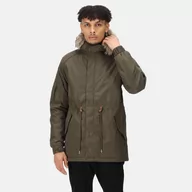 Kurtki męskie - Regatta Męska Kurtka Parka Zimowa Salinger Iii Ciemne Khaki, Rozmiar: XL - miniaturka - grafika 1