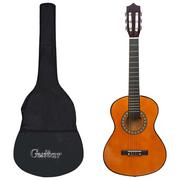 Gitary akustyczne - vidaXL Gitara klasyczna dla początkujących i dzieci 1/2 z pokrowcem 3055605 - miniaturka - grafika 1