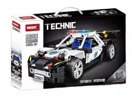 Klocki - Klocki Składany Samochód Policja Napęd - 359 pcs - miniaturka - grafika 1