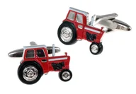 Spinki do mankietów i krawatów - Galante Spinki do mankietów Czerwony Traktor SD-1366 SD-1366/023 - miniaturka - grafika 1