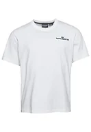 Koszule męskie - Superdry Męska koszula biznesowa Code Ath. Club Graphic Tee, biały, L - miniaturka - grafika 1