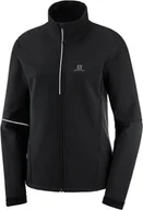 Kurtki damskie - Damska kurtka Salomon  Agile Softshell Jacket Black XS - miniaturka - grafika 1