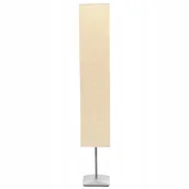 Lampy stojące - Beżowa lampa podłogowa z papieru ryżowego W2-E44 - miniaturka - grafika 1