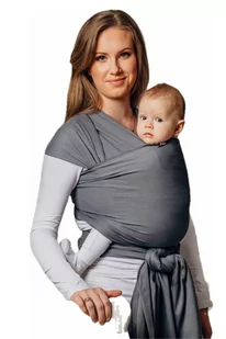 Lennylamb Chusta Elastyczna Do Noszenia Dzieci Antracyt - Chusty do noszenia dzieci - miniaturka - grafika 1
