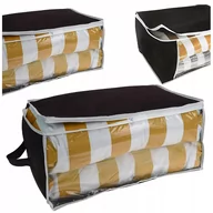 Pokrowce na ubrania - Pokrowiec na ubrania pościel koce organizer do przechowywania pojemnik - miniaturka - grafika 1