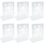 Podpórki do książek - Podpórka do książki z plexi 2mm - ażur 6 szt. - miniaturka - grafika 1